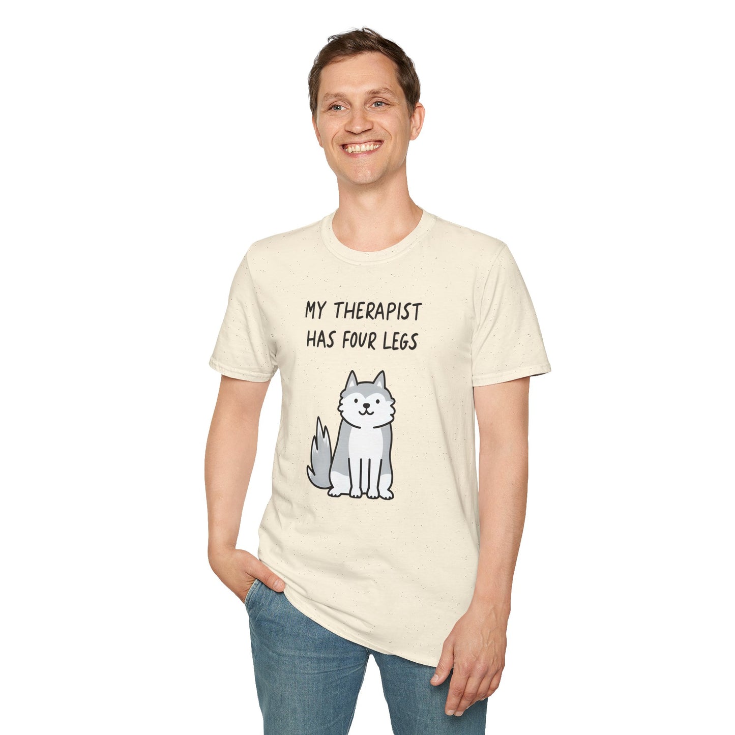 Husky Therapy T-Shirt