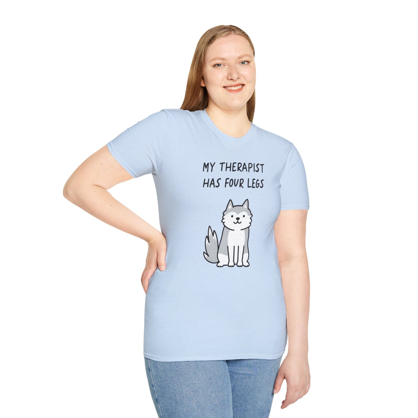Husky Therapy T-Shirt